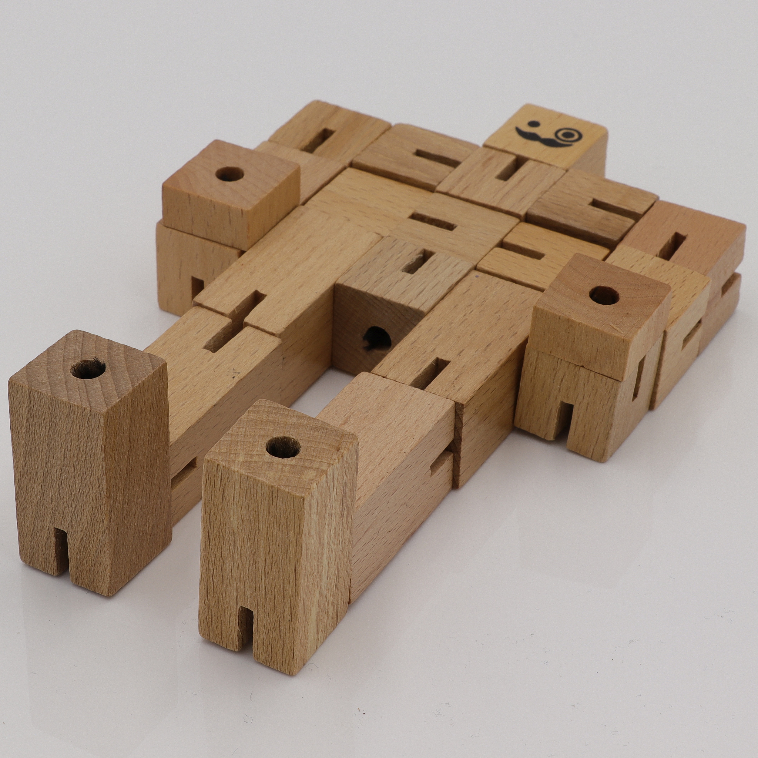 Jigsawman - Geduldspiel aus Holz - 3D Puzzle - Folding Problem