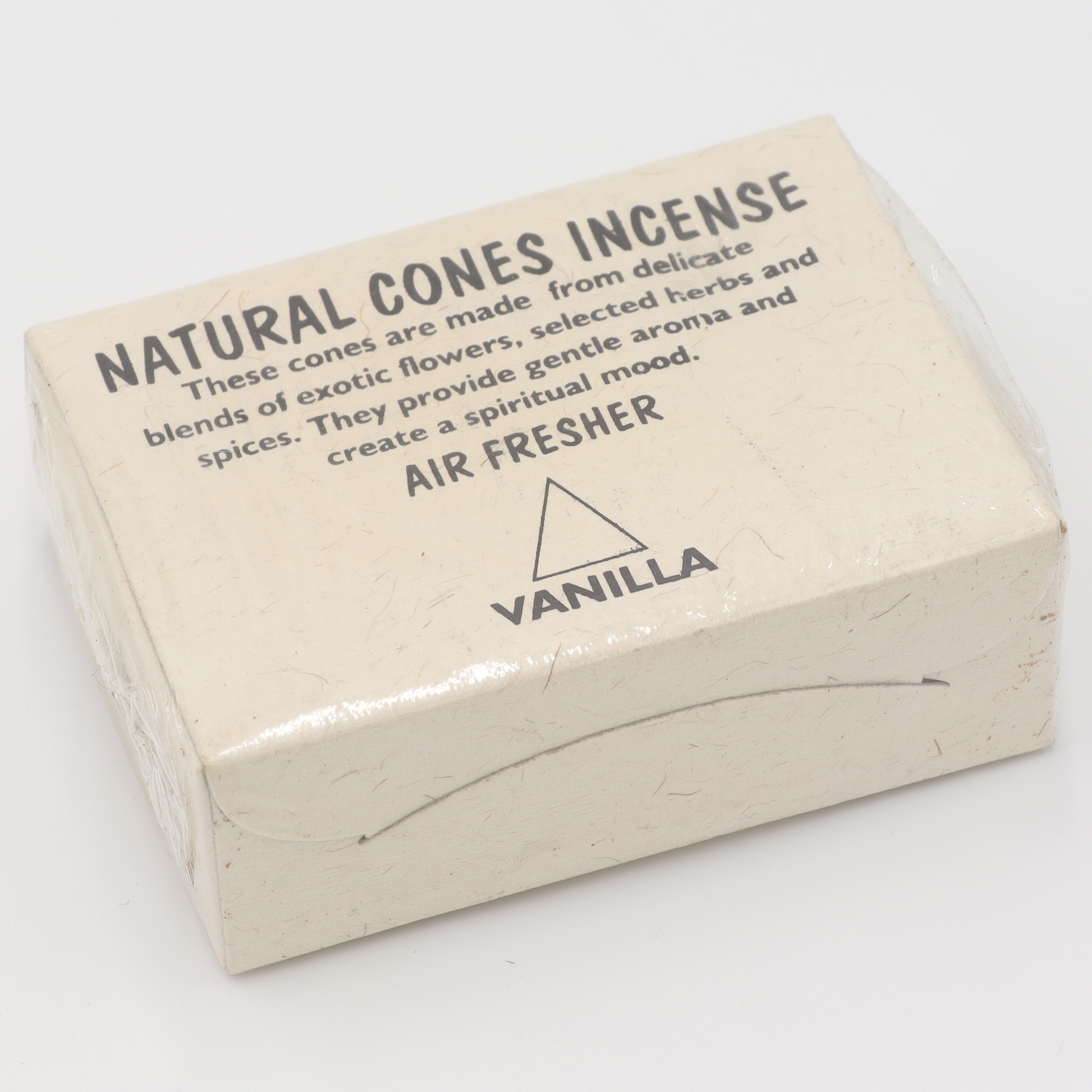 Natural Cones Incense - Vanilla - Räucherkegel aus Nepal, handgemachte Kegel aus rein natürlichen Zutaten