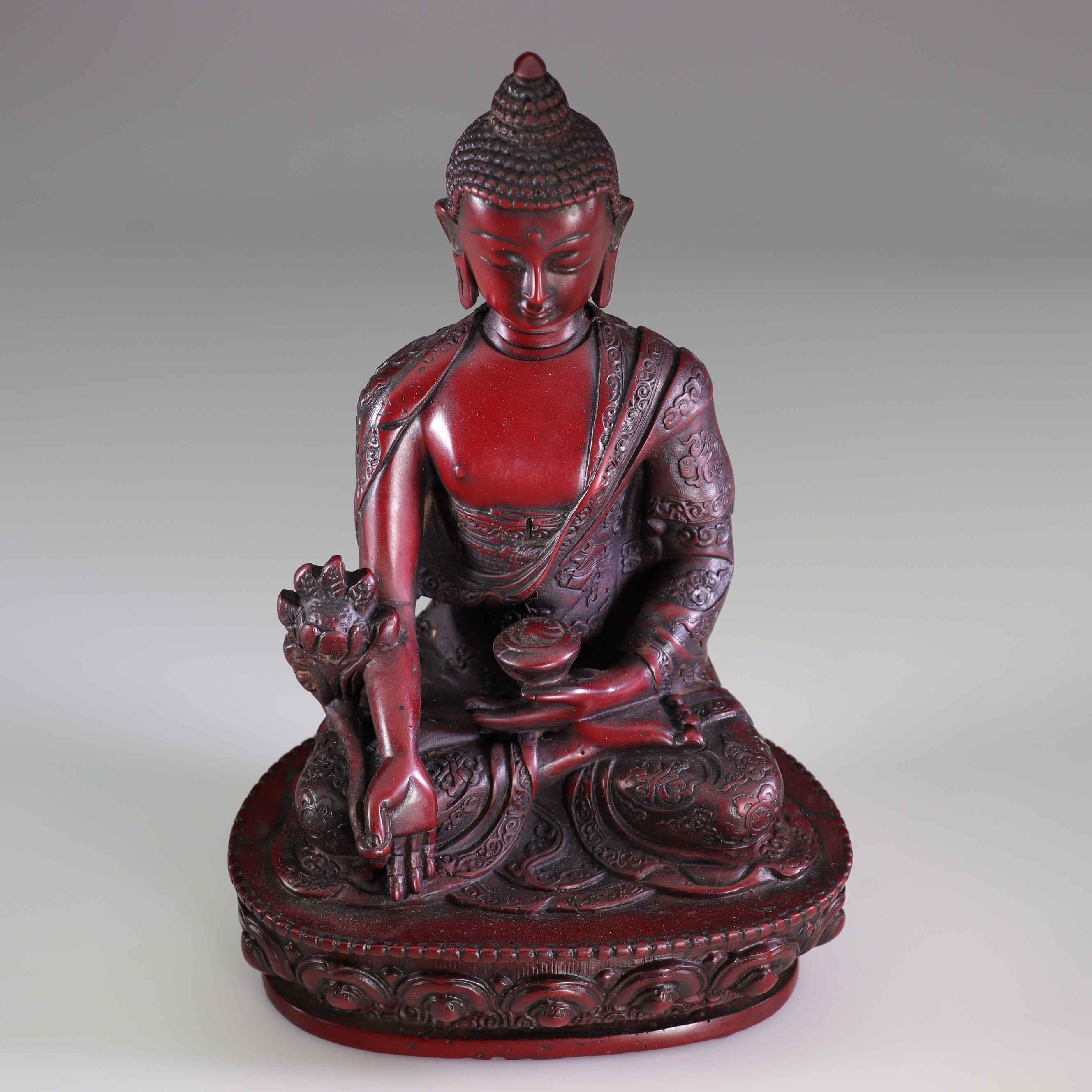 Statue | Buddha | Medizin | 19,5 cm