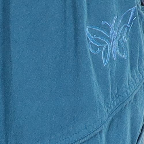 Yogahose mit Butterfly Stickerei - UniColor - 100% Baumwolle - flotte sportliche Freizeithose - Deine neue Lieblingshose für Sport, Yoga und mehr - Fair gehandelt aus Nepal