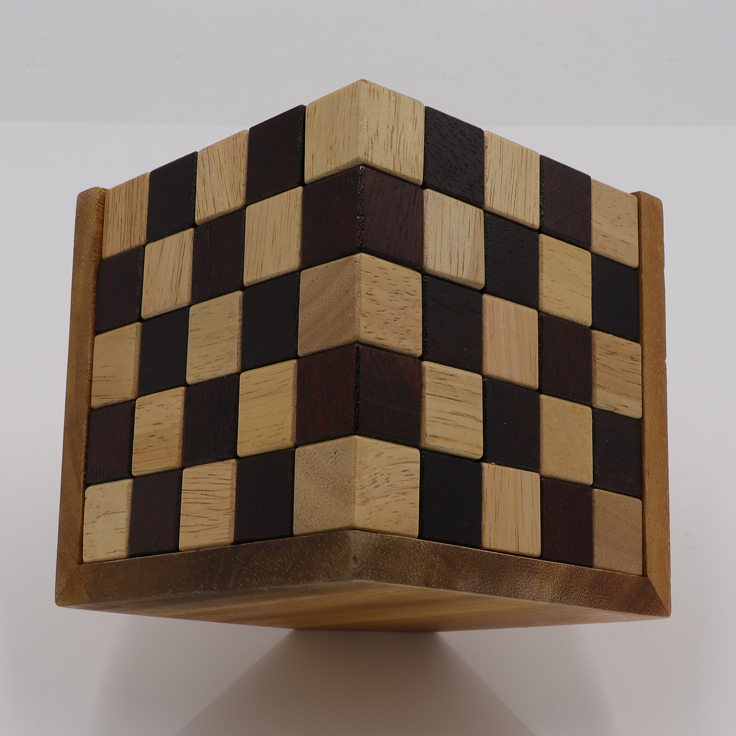 125er Würfel - 25Y Pentacubes - Geduldspiel aus Holz - 3D Puzzle - Pack Problem