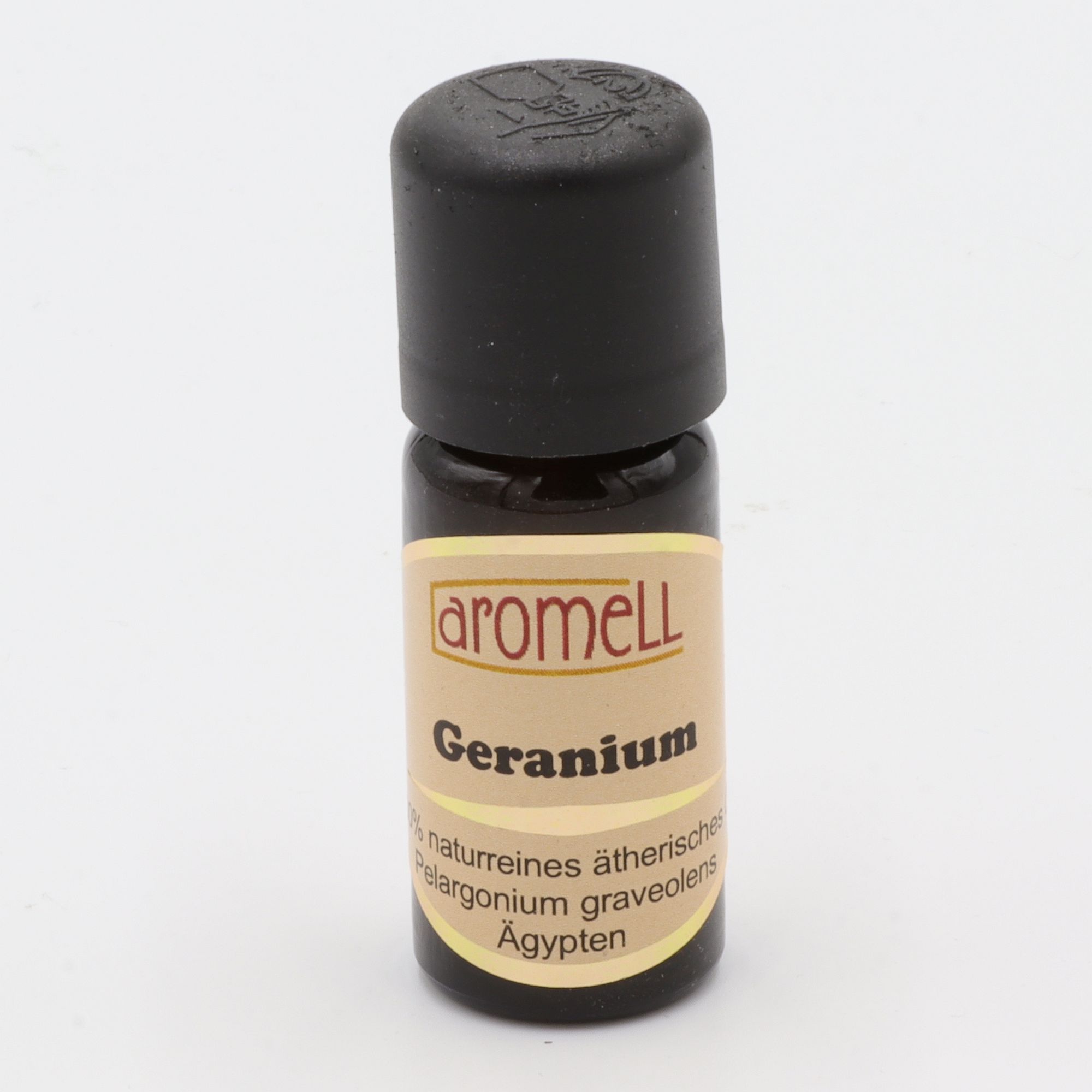 Ätherisches Öl - Aromell - Geranium - 100% naturrein - Pelargonium Graveolens aus Ägypten - aromatischer Raumduft für Dein Wohlbefinden - Glas mit Tropfendosierung