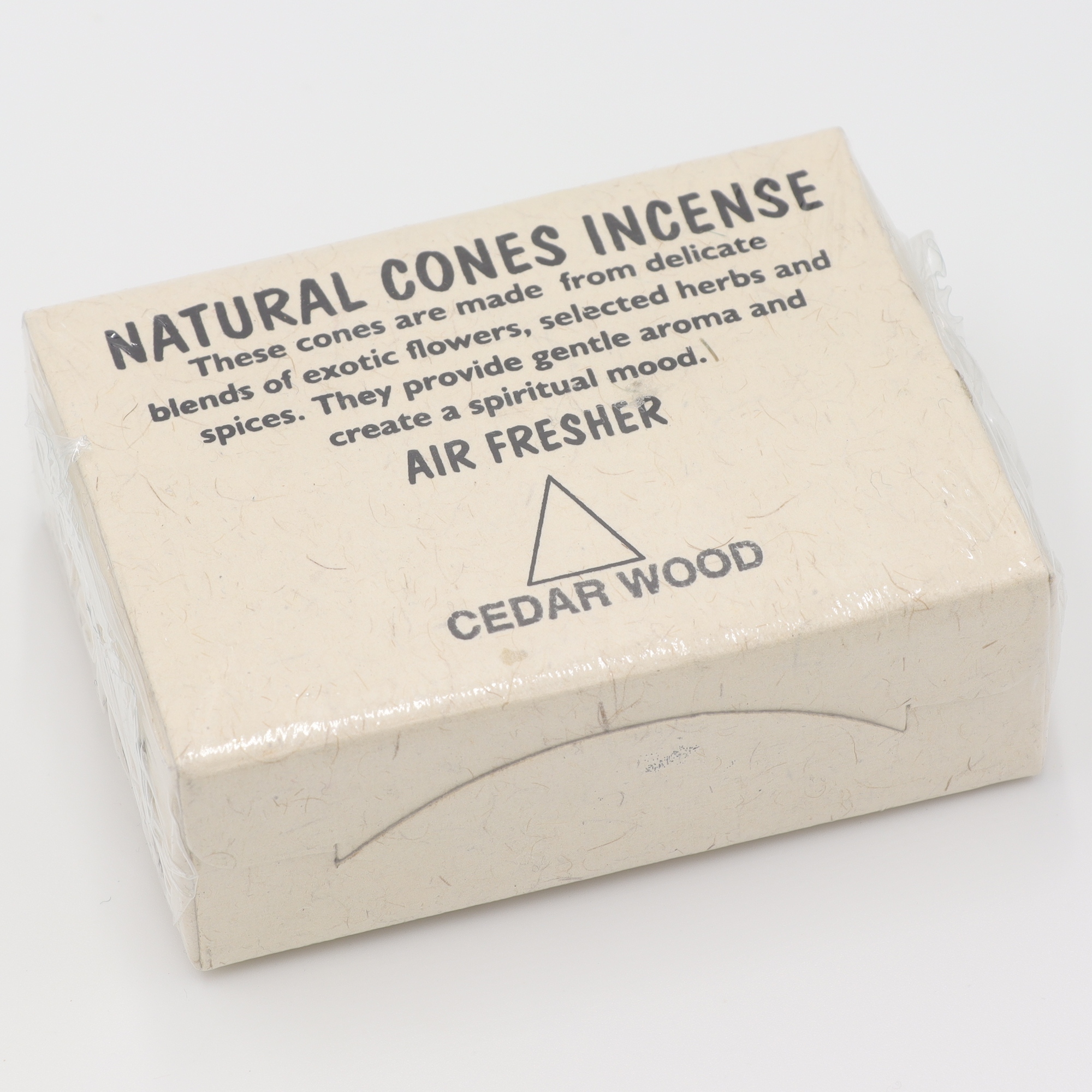 Natural Cones Incense - Cedarwood - Räucherkegel aus Nepal, handgemachte Kegel aus rein natürlichen Zutaten