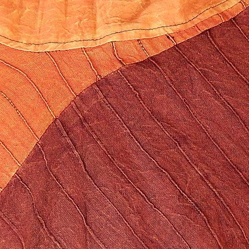 Haremshose - Pintex - Orange - 100% Baumwolle - Deine neue Lieblingshose für Yoga und mehr - Fair gehandelt aus Nepal