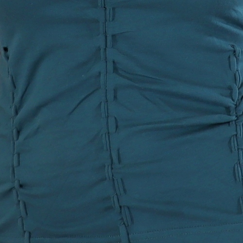 Cutout-Top aus Baumwolle im Stringart Design Simplex, ärmelloses Sommertop mit raffinierten Einschnitten und Schnürung - Fair gehandelt aus Nepal