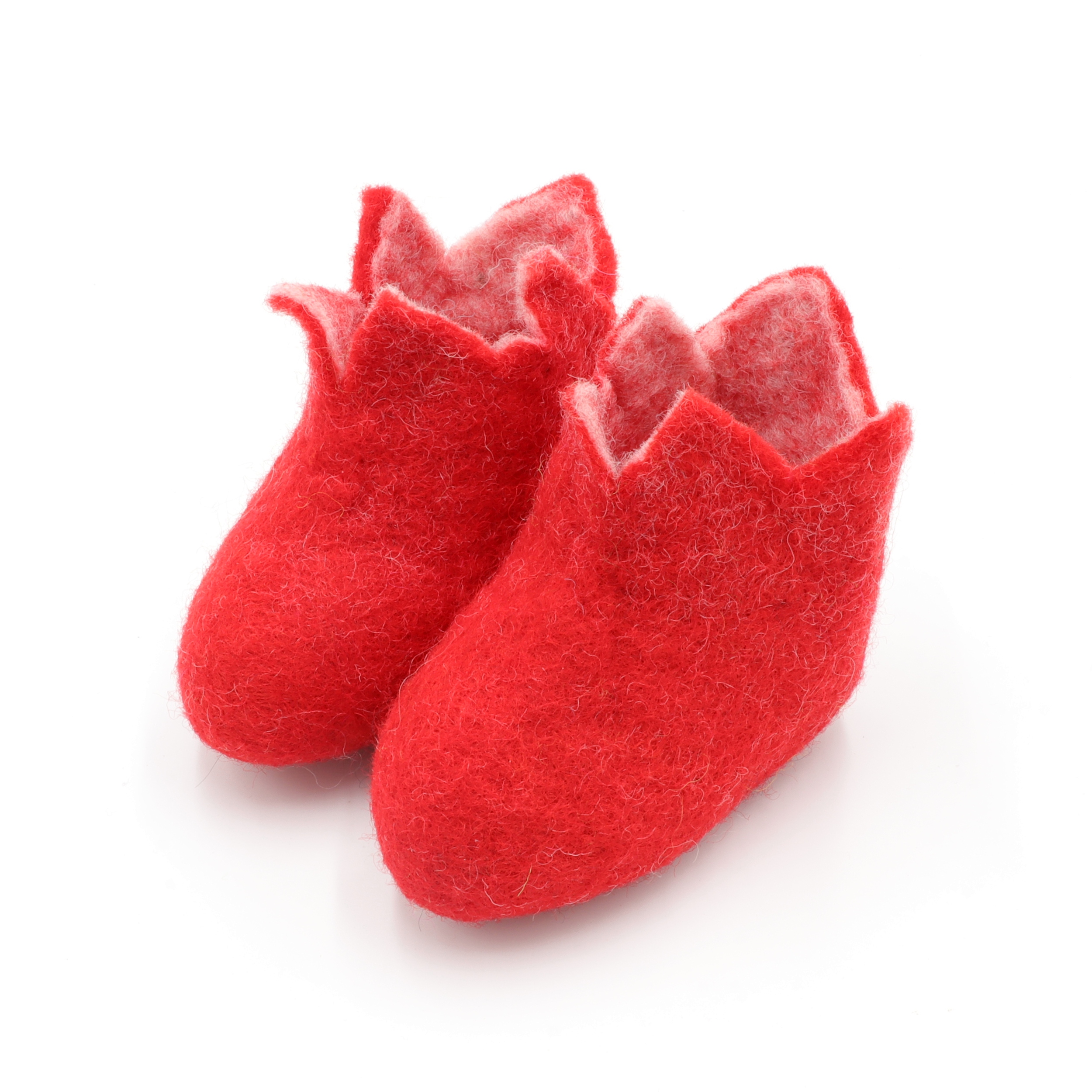 Schuhe aus Filz für Babys - Die kleine Elfe